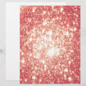 Peach Champagne Stars (Front/Back)