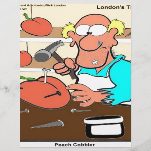Peach Cobbler Funny LTCartoons (Front)