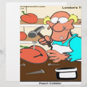 Peach Cobbler Funny LTCartoons (Front/Back)