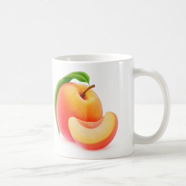 Peach Coffee Mug (Right)