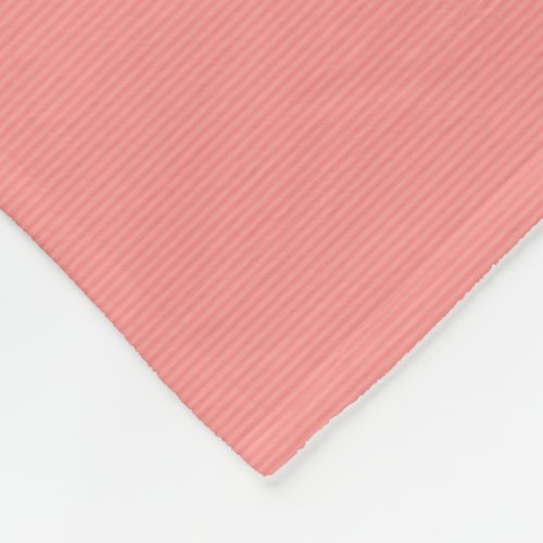 Peach Color Stripes Modern Elegant Template Small Fleece Blanket