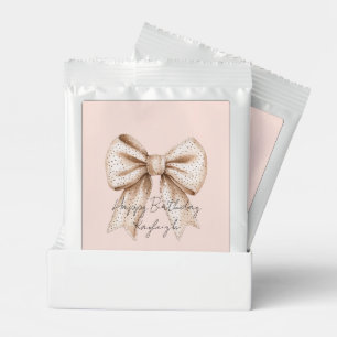 Peach Cream Bow Birthday Lemonade Drink Mix