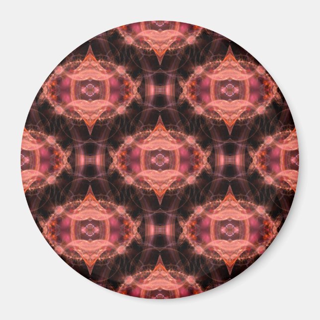 Peach Crystals... Magnet (Front)