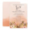 Peach Delight Watercolor Garden Wedding