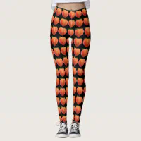 Peach shop emoji leggings