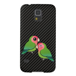 Peach-faced Lovebird Adorable Pair Case-Mate Barely There Samsung Galaxy S5 Case