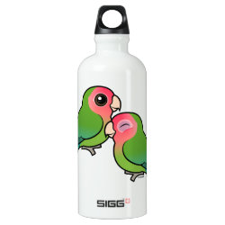 Peach-faced Lovebird Adorable Pair SIGG Traveller Water Bottle (0.6L)