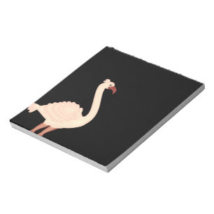 Peach Flamingo Notepad