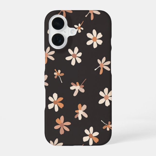 Peach Flowers iPhone Case (Back)