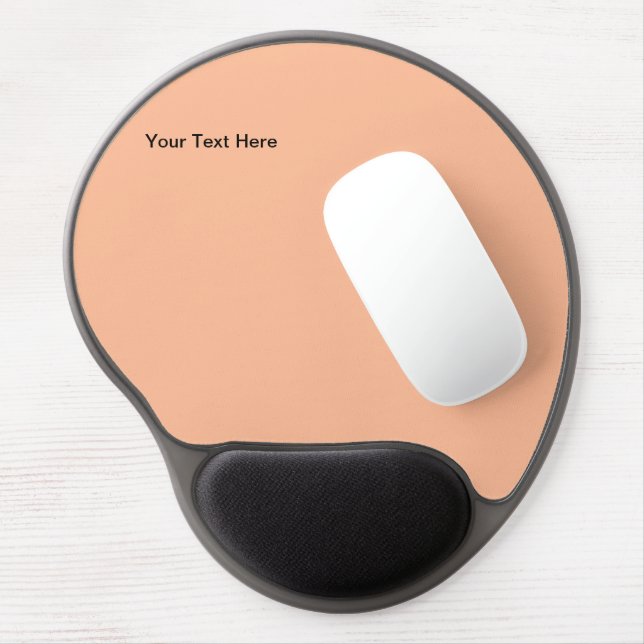 Peach Fuzz 2024 Gel Mouse Pad (Left Side)