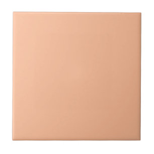 Peach Fuzz Ceramic Tile