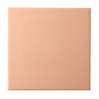 Peach Fuzz Ceramic Tile