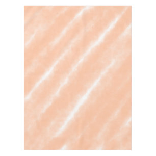 Peach Fuzz Color Watercolor Abstract Pattern Tablecloth