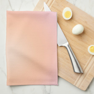 Peach Fuzz Gradient Kitchen Towel