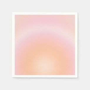 Peach Fuzz Gradient Napkins
