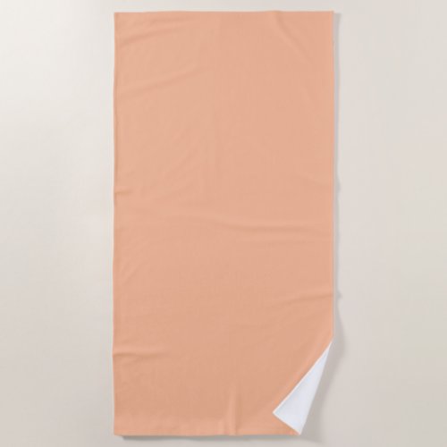 Peach Fuzz Is Beautiful And Desirable Beach Towel