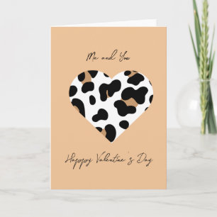 Peach Fuzz Love: Customizable Valentine's Day Card