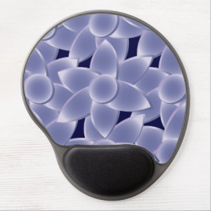 Peach fuzz seashell gel mouse pad