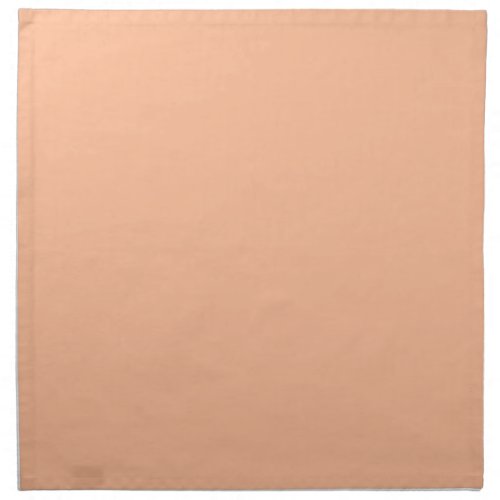 Peach Fuzz Solid Color Cloth Napkin