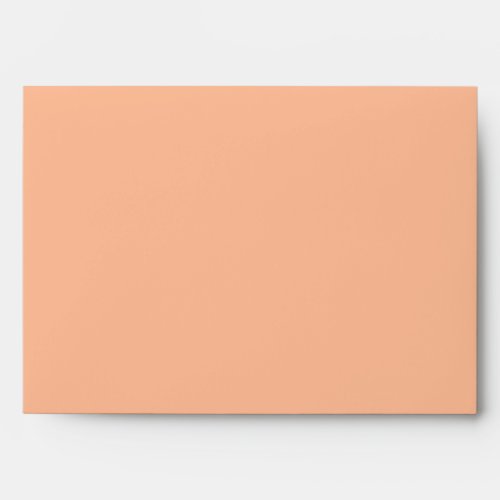 Peach Fuzz Solid Color Envelope