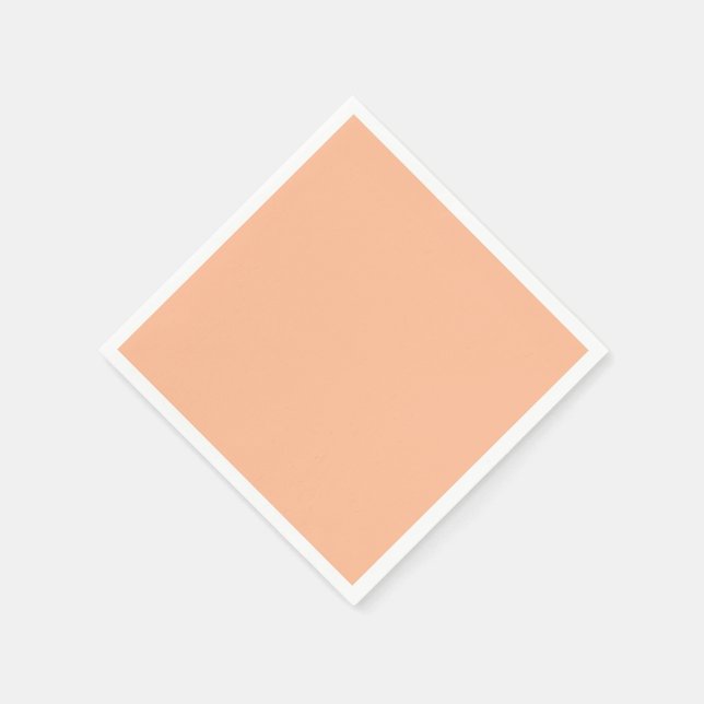 Peach Fuzz Solid Color Napkins