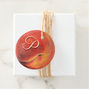 Peach Gift Tags