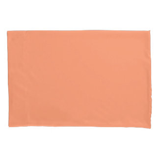 Peach Glow Red Palette Pillow Case