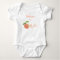 Peach Gold Floral First Birthday