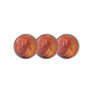 Peach Golf Ball Marker