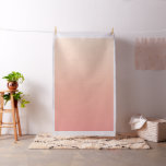 Peach Gradient Background Fabric