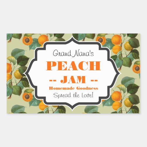Peach Jam Label