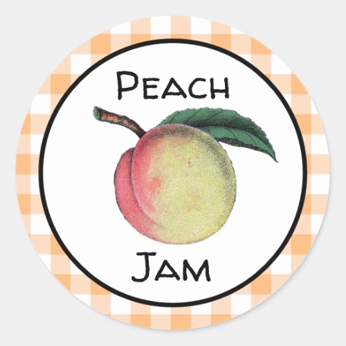 Peach Jam Label