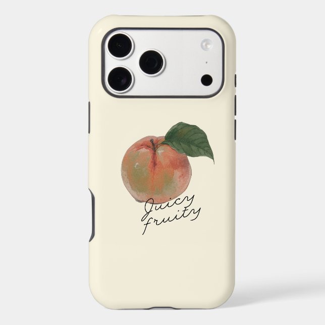 Peach ; Juicy & Fruity  Case-Mate iPhone Case (Back)