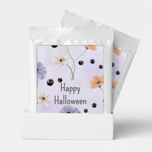 Peach Lavender Flowers Eyeballs Halloween Hot Chocolate Drink Mix