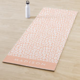 Leopard Print, Zebra Print, Green, Monogram Yoga Mat