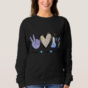 Peach Love Lab Week 2022 Medical Technologist Hard Sweatshirt