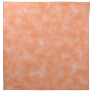 Peach Marbleized Cloth Napkin