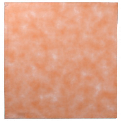 Peach Marbleized Cloth Napkin