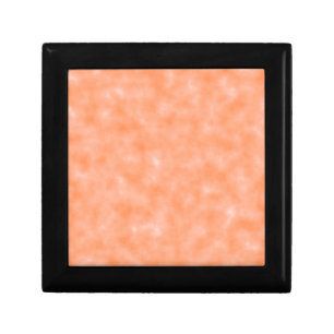 Peach Marbleized Keepsake Box