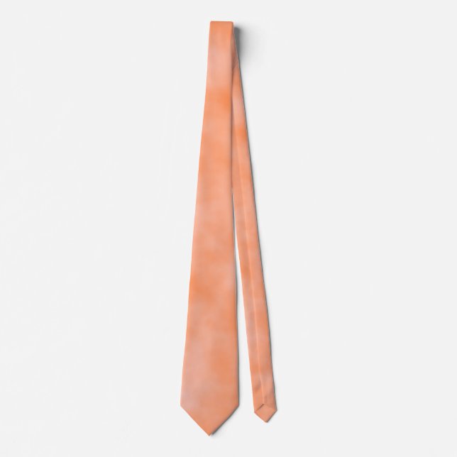Peach Marbleized Tie (Front)