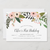Peach Meadow | Birthday Party Invitation (Front)