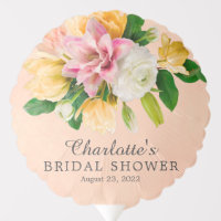 Peach Meadow Floral Bridal Shower