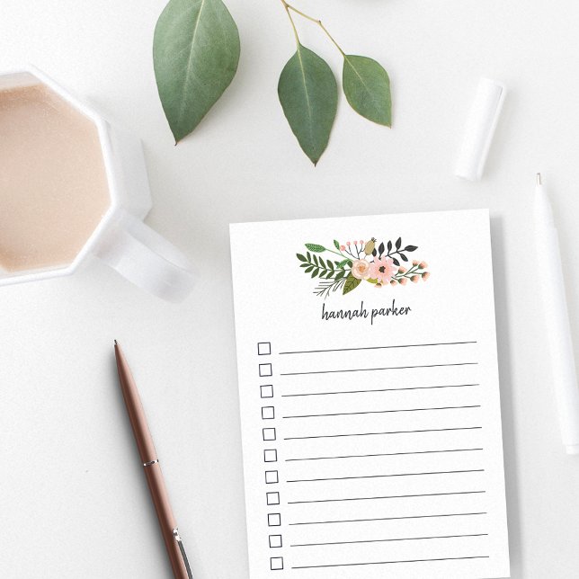 Peach Meadow | Lined To Do List Post-it Notes (Creator Uploaded)