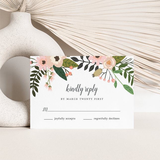 Peach Meadow RSVP Card (Creator Uploaded)