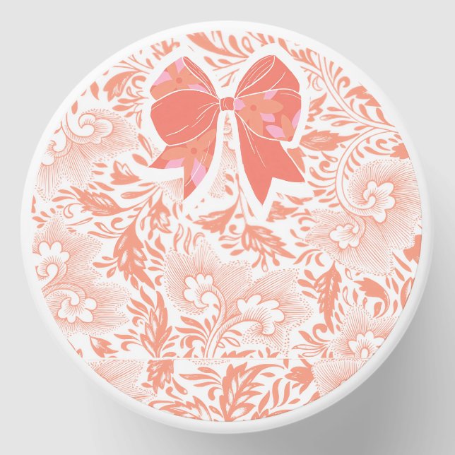 Peach Mini Candle Favors (Front)