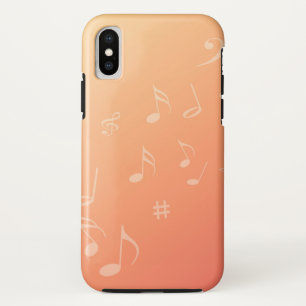 Peach Music iPhone X Case