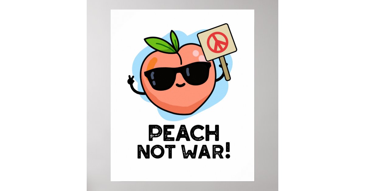 funny peach