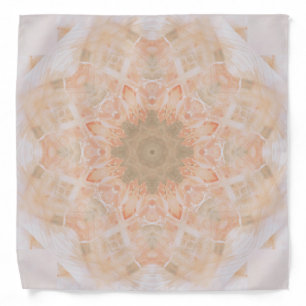 Peach Orange Mandala Bandana