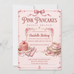 Peach Orchard Bridal Brunch Invitation