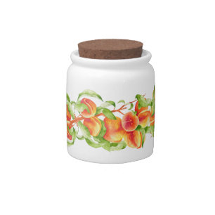'Peach Paradise' on a Candy Jar